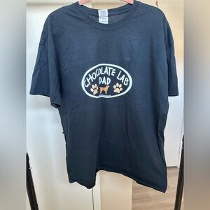 Chocolate Lab Dad T-Shirt
